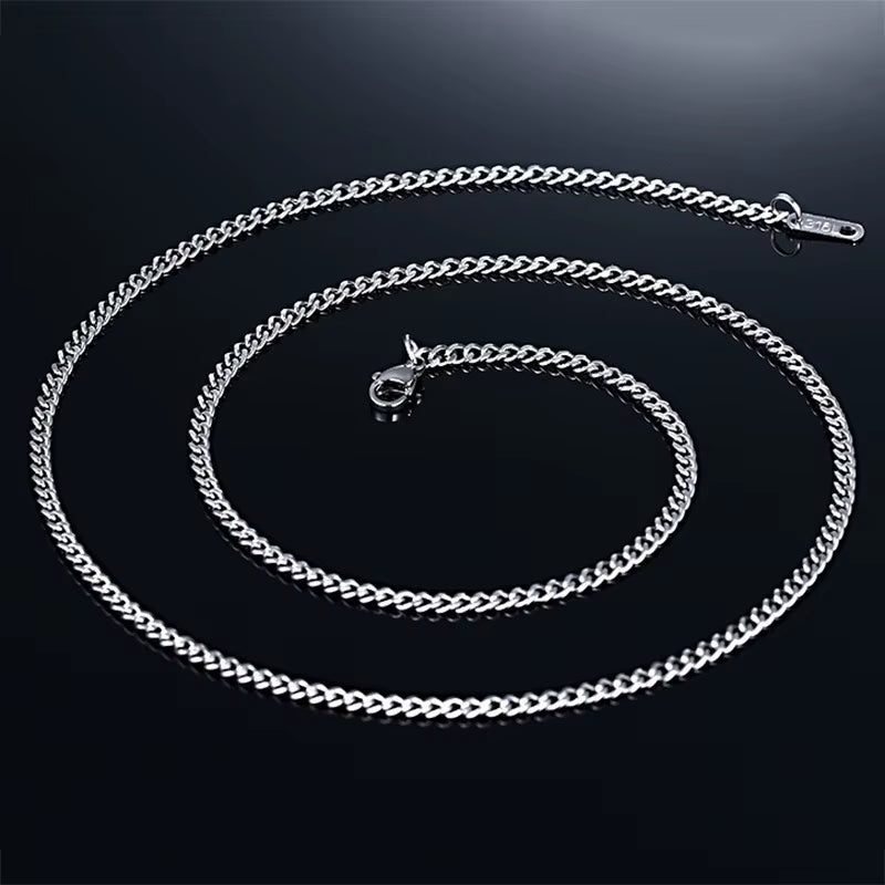1Pair Mgneti Heart Necklaces for Women Men,Never Fade Love Attractive Couple Necklace,60Cm Stainless Steel Cuban Link Chain
